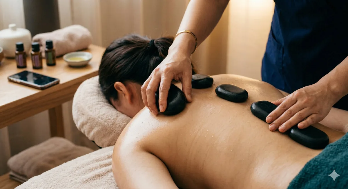 Hot-Stone Massage Neusiedl am See